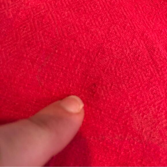 Soft Surroundings bright pink open sleeve v neck top size Petite Extra Large PXL - Picture 13 of 16